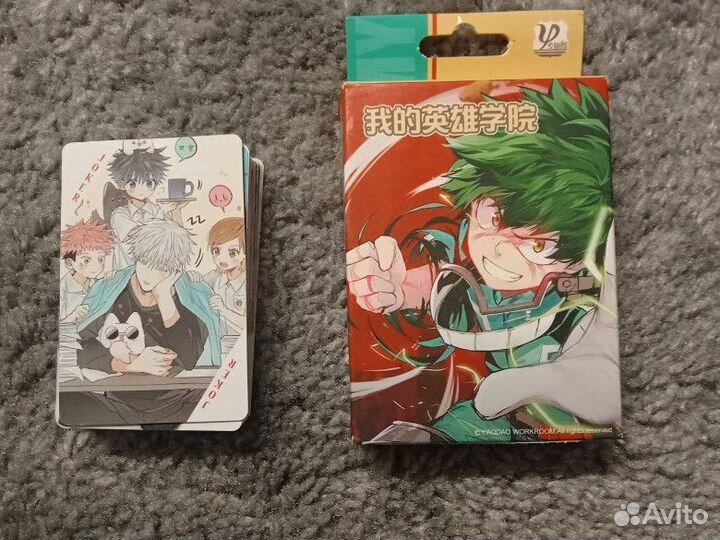 Игральные карты аниме