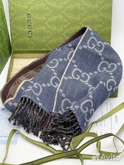 Шарф Gucci кашемир