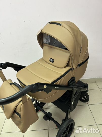 Коляска Adamex Bibione 2в1 как новая