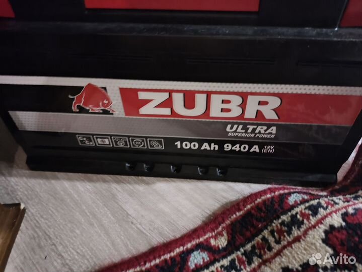 Аккумулятор автомобильный 100 ач