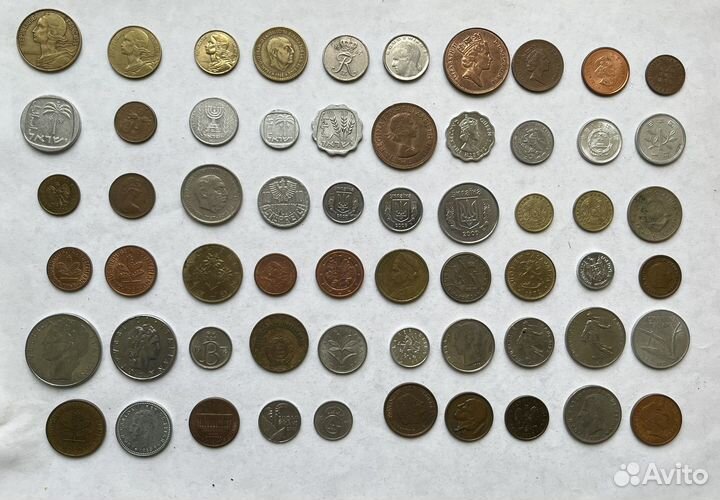 Коллекция 60 иностранных без повторов