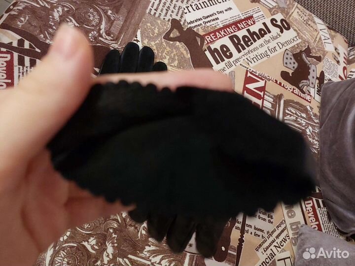 Перчатки осенние