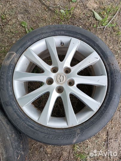 Оригинальные диски r17 на Mazda