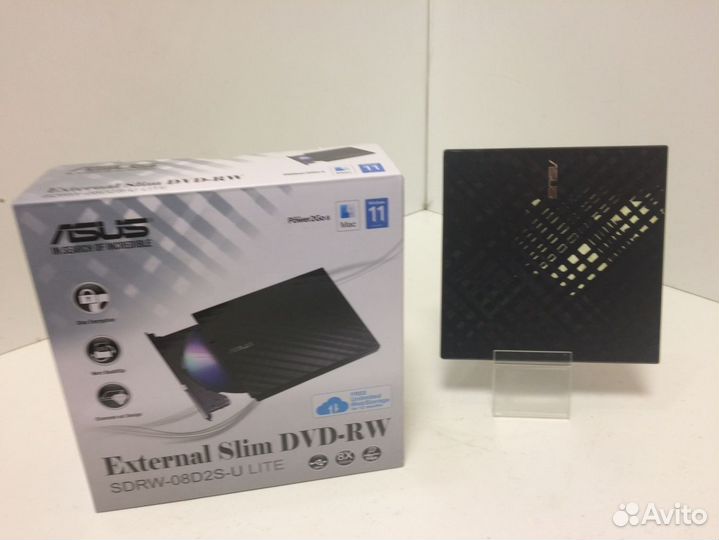Внешний оптический привод cd/dvd asus sdrw-08D2S-U
