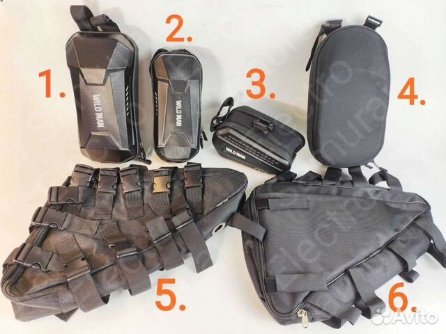 Велосумка и сумка на руль электросамоката