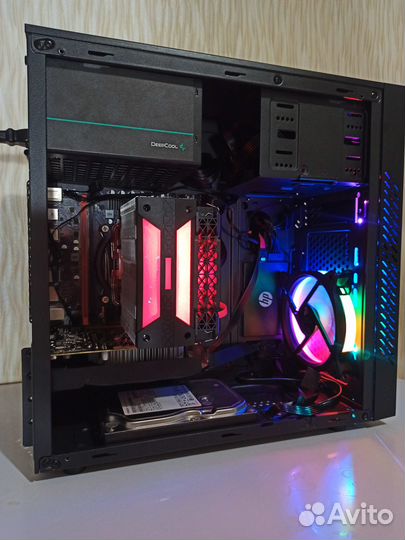 Игровой пк Xeon e5 2670v3 Gtx 1050ti 32gb
