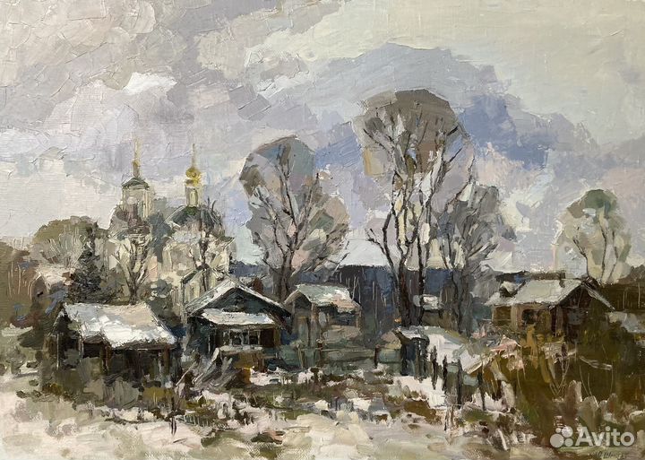 Картина маслом пейзаж