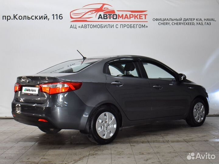 Kia Rio 1.6 AT, 2013, 140 402 км