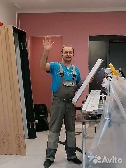 Установка межкомнатных дверей (профессионально)