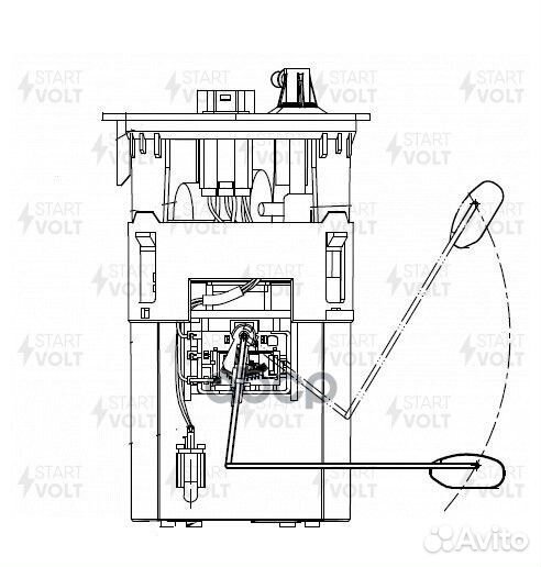 SFM1404 startvolt Модуль топливного насоса SFM