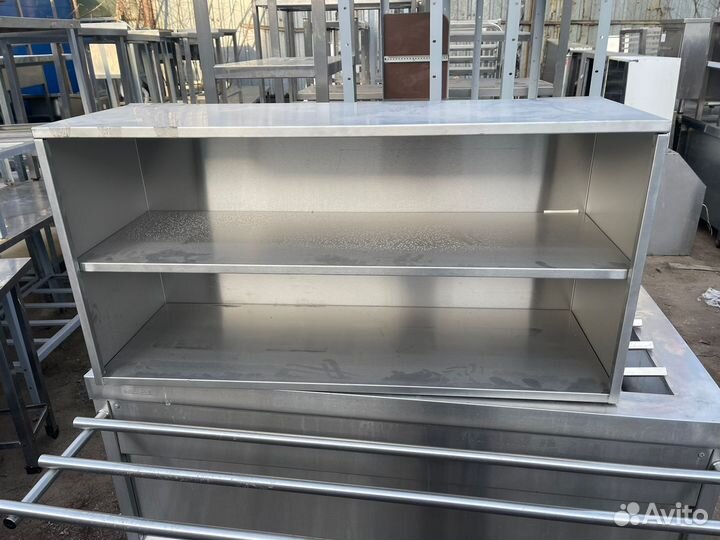 Полка настенная подвесная 1200х400х600