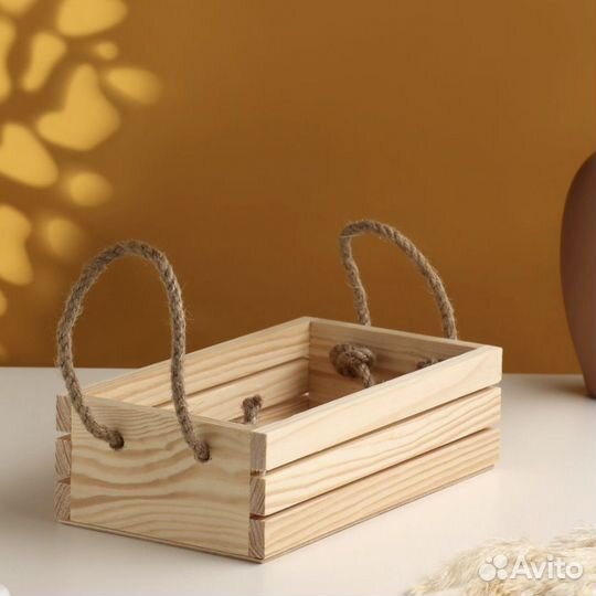 Ящик деревянный подарочный