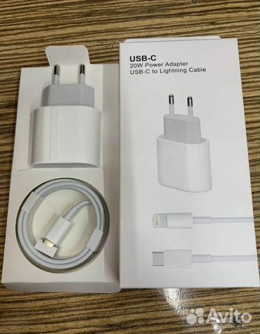 Зарядка на iPhone 20w