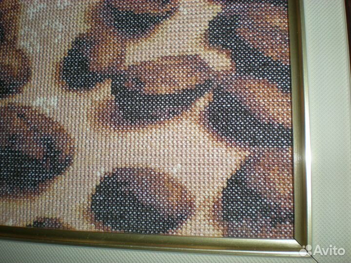 Вышивка крестом, картина 