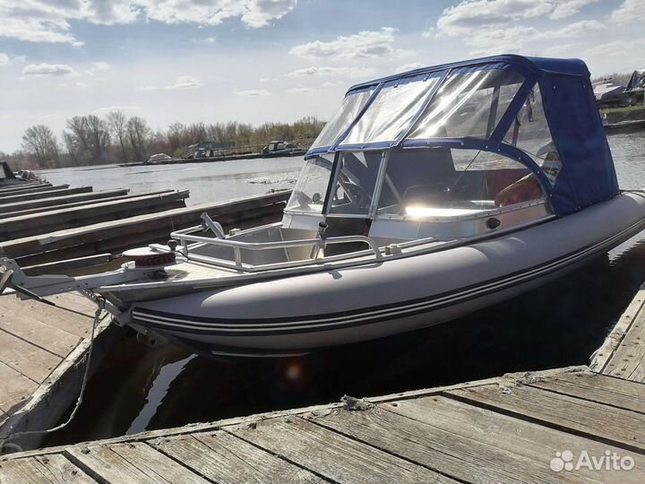 Вятбот моторная алюминиевая лодка, катер