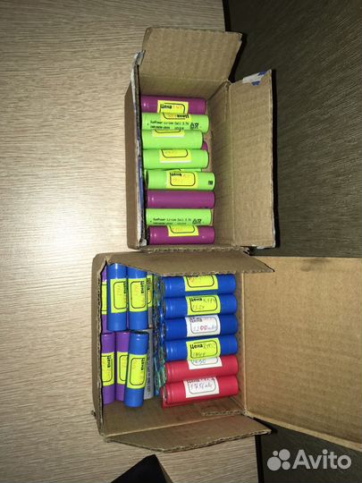 Аккумуляторы 18650. Б.у. Протестированные