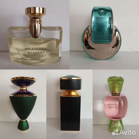 Chanel, Guerlain, Lancome, Hermes, Bvlgari