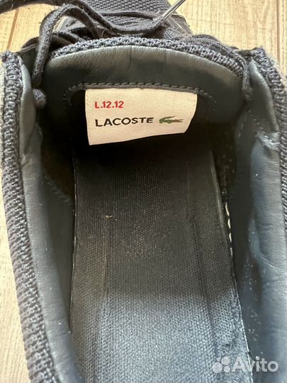 Кеды lacoste