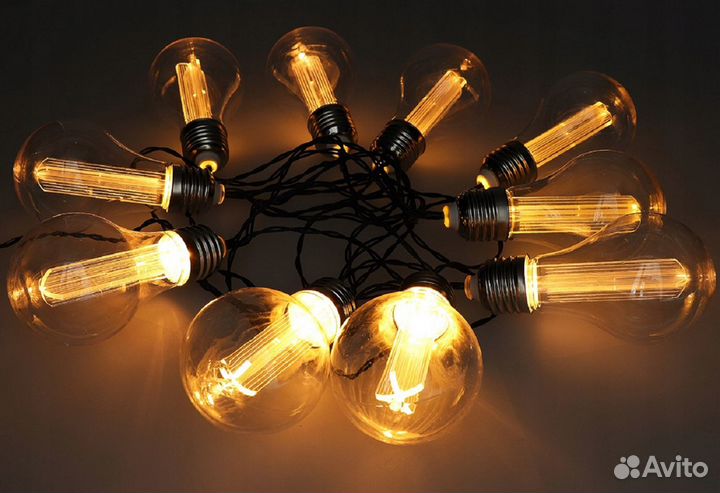 Электрогирлянды ретро 