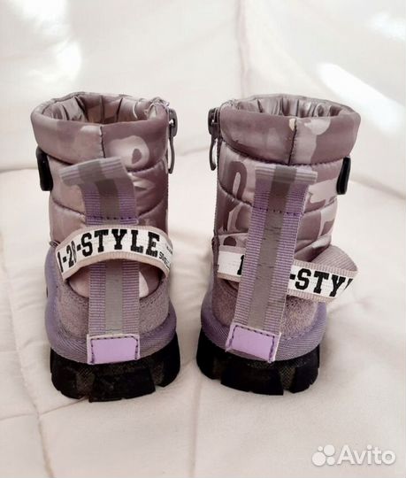 Самоги зимние для девочки 22
