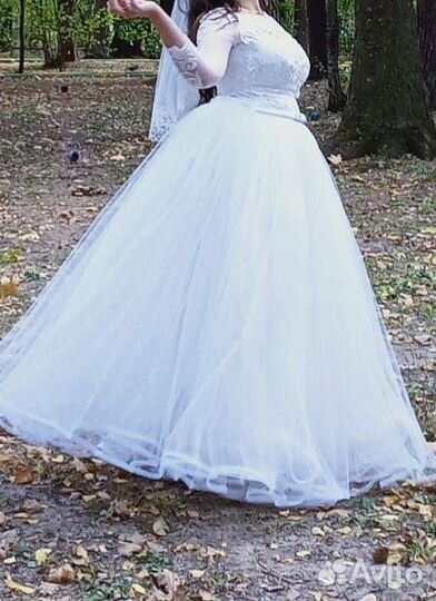 Свадебное платье и фата