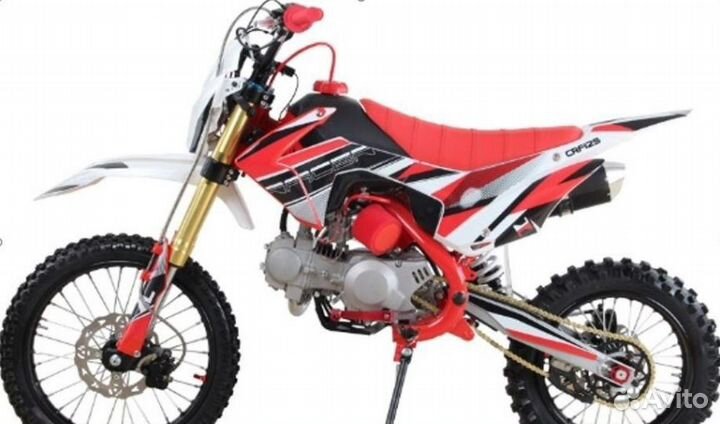 Мотоцикл racer RC-CRF125 start красный