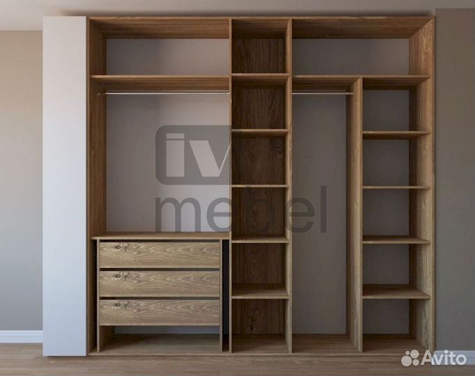 Шкаф двухстворчатый