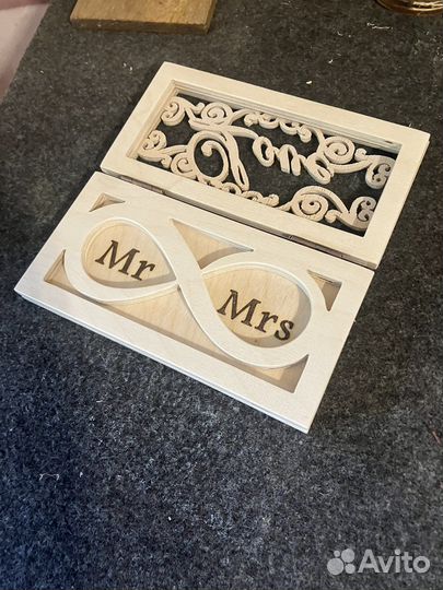 Коробочка для свадебных колец