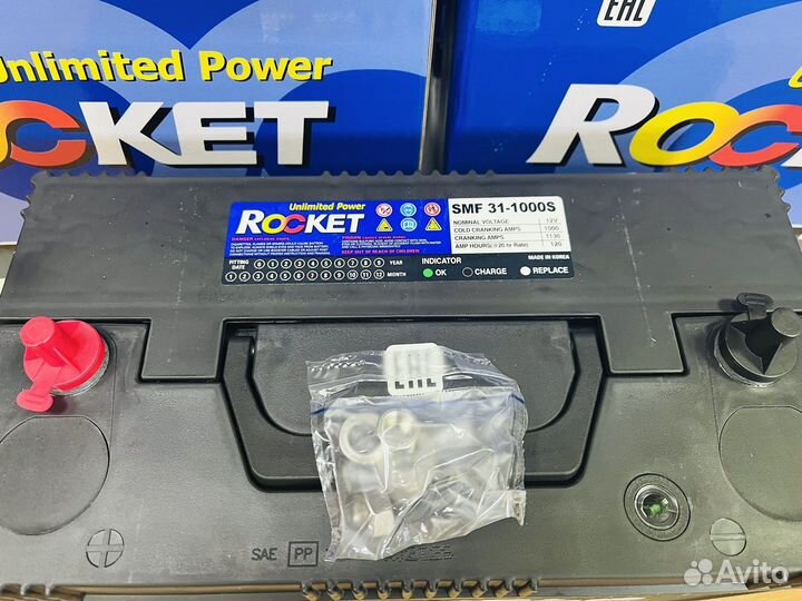 Аккумуляторы Америка Винтовые клеммы 1000A