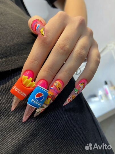 Маникюр, гель лак, наращивание