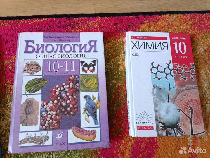 Учебники 10 класс