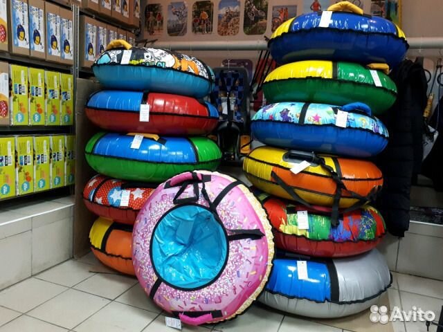 Тюбинг ватрушка санки