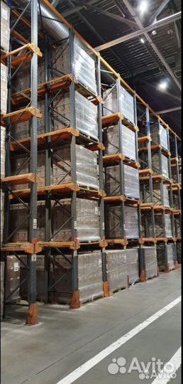 Стеллажи фронтальные для склада