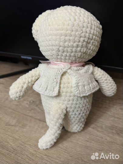 Вязаный кот ручной работы