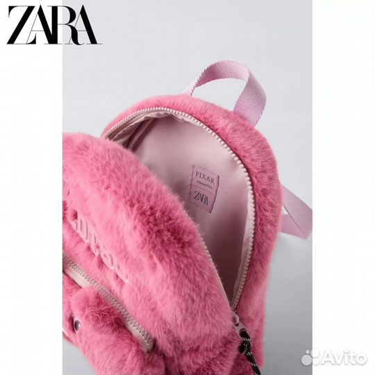 Zara Disney Рюкзак для девочки плюш медведь Lotso