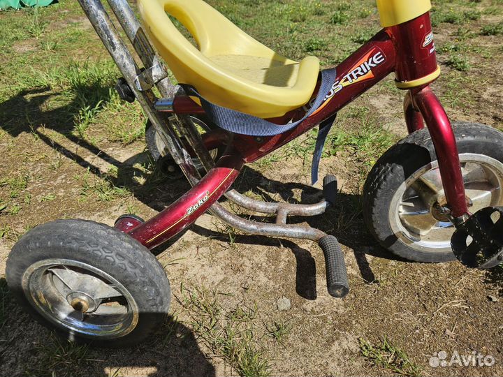 Велосипед коляска с ручкой