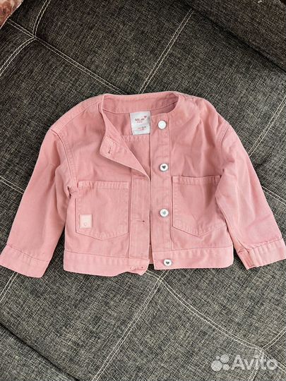 Джинсовая куртка zara 92