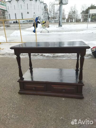 Винтажная Полка деревянная бу