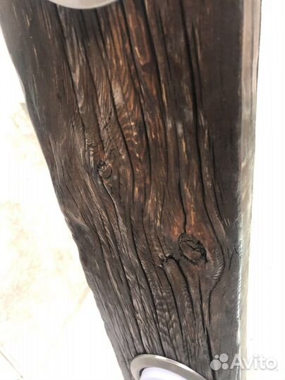 Эко люстра, деревянная, лофт, под старину