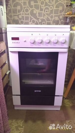 Плита газовая gorenje, модель GI 438W
