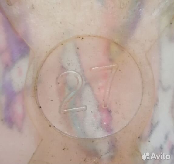 Резиновые сапоги для девочки