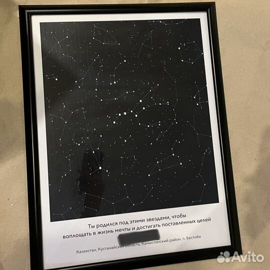 Персональная карта звездного неба