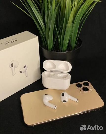 Airpods 3 Premium+ (Гарантия+Доставка)