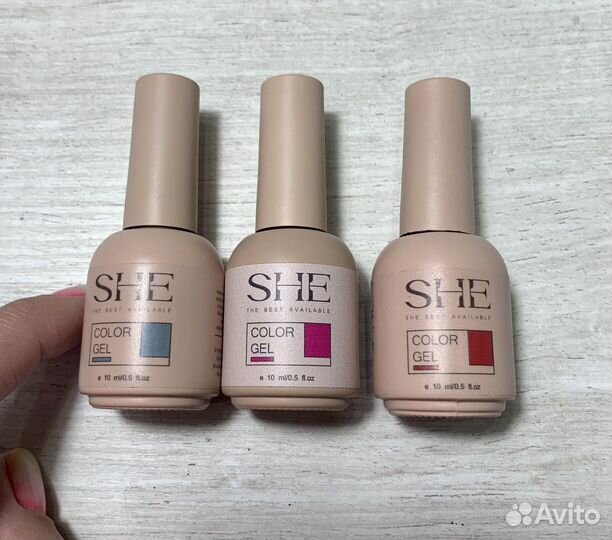 Продам гель лаки SHE