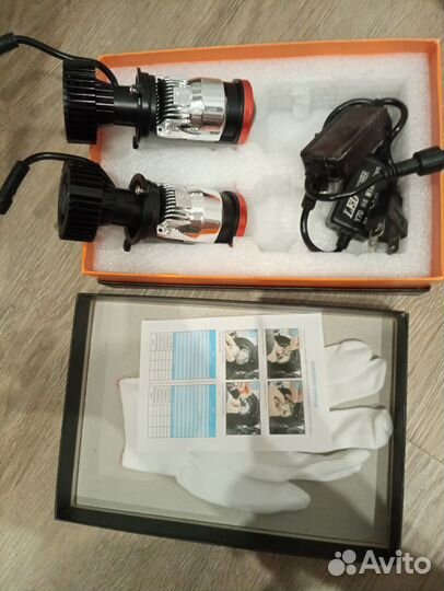 Мини линзы LED h4 y6