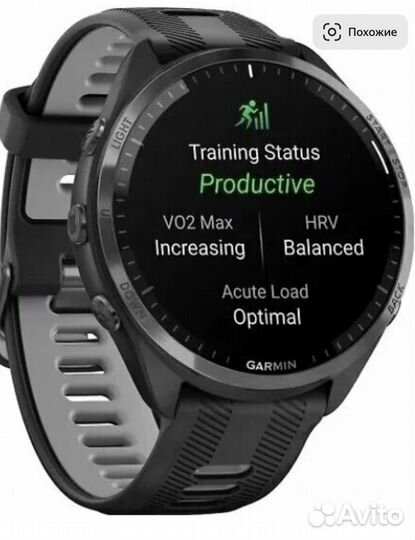 Наручные часы Garmin forerunner 965 черные