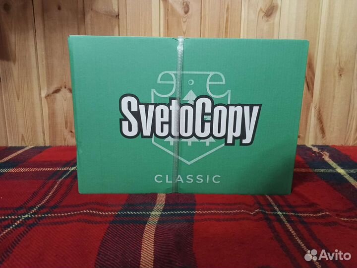 Бумага в коробках