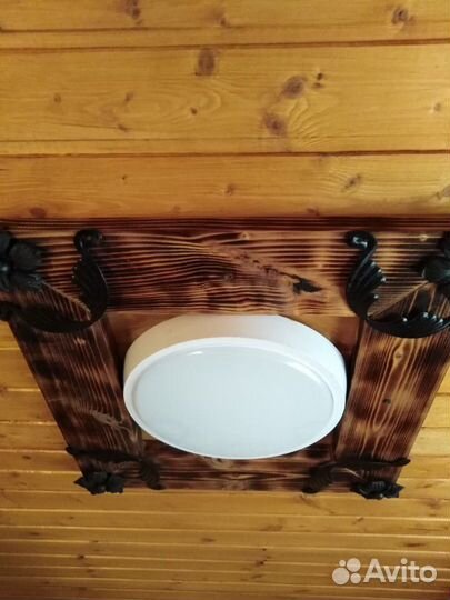 Потолочная люстра для бани и дачи