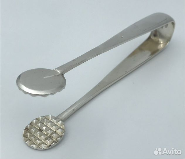 Щипцы Серебро 84 необычной формы