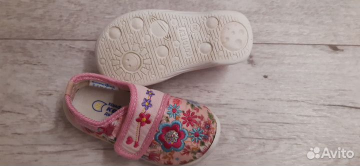 Туфли/тапочки ясельные детские 20 размер